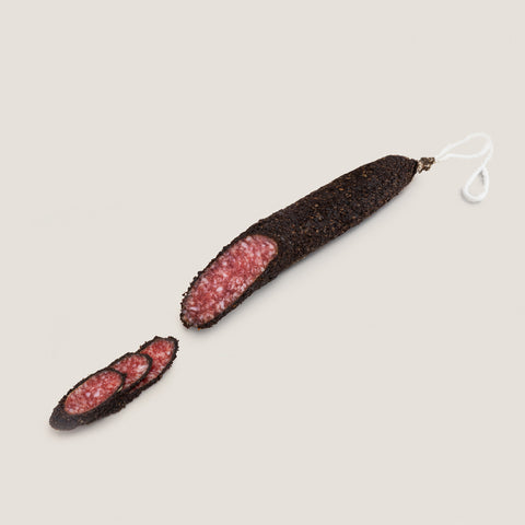 Fuet with Black Olives
