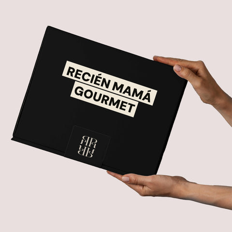 Iberian basket to give as a gift to new mothers - GOURMET