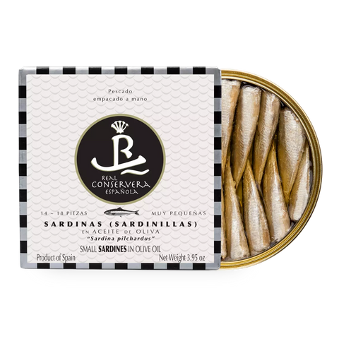 Small Sardines in Olive Oil - 10/14 pieces