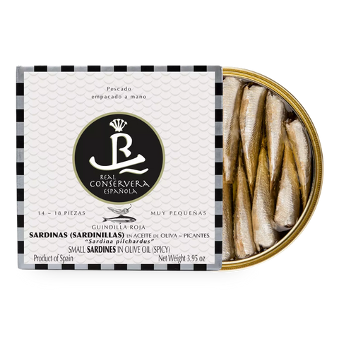 Spicy Sardines in Olive Oil - 10/14 pieces